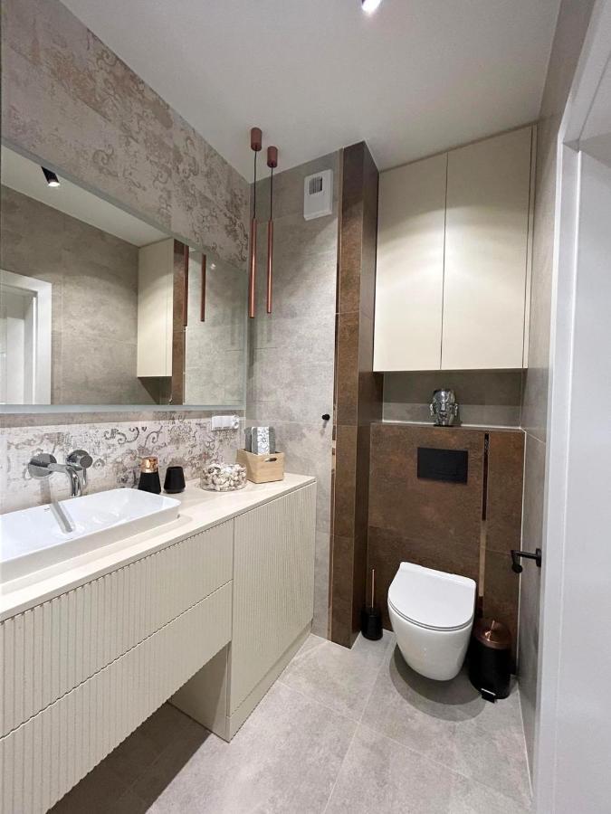 Apartament Nr 50, 2 Sypialnie, Wygodny Parking Podziemny Torun Luaran gambar